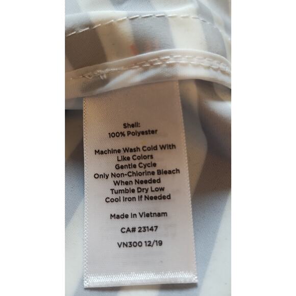 Talbots NOVELTY CRAB ANORAK Petite Size Small $189 MRSP - Picture 10 of 16